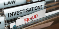 files with words law investigations and fraud