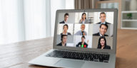 video conference with multiple people