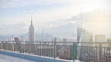 rooftop view of new york city