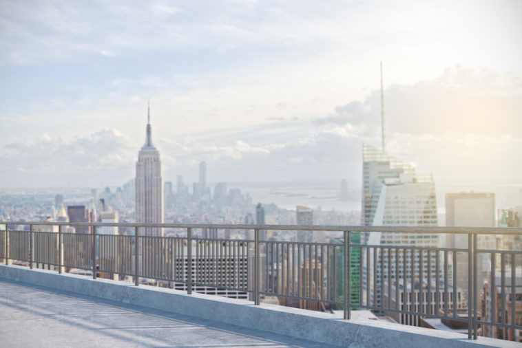 rooftop view of new york city