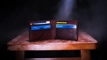 credit cards in wallet