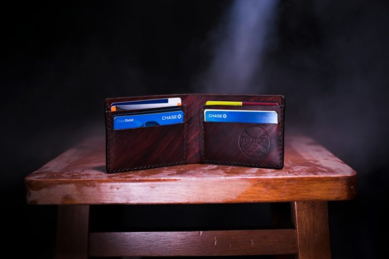 credit cards in wallet