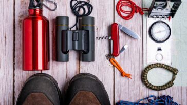 hiking equipment essential tools