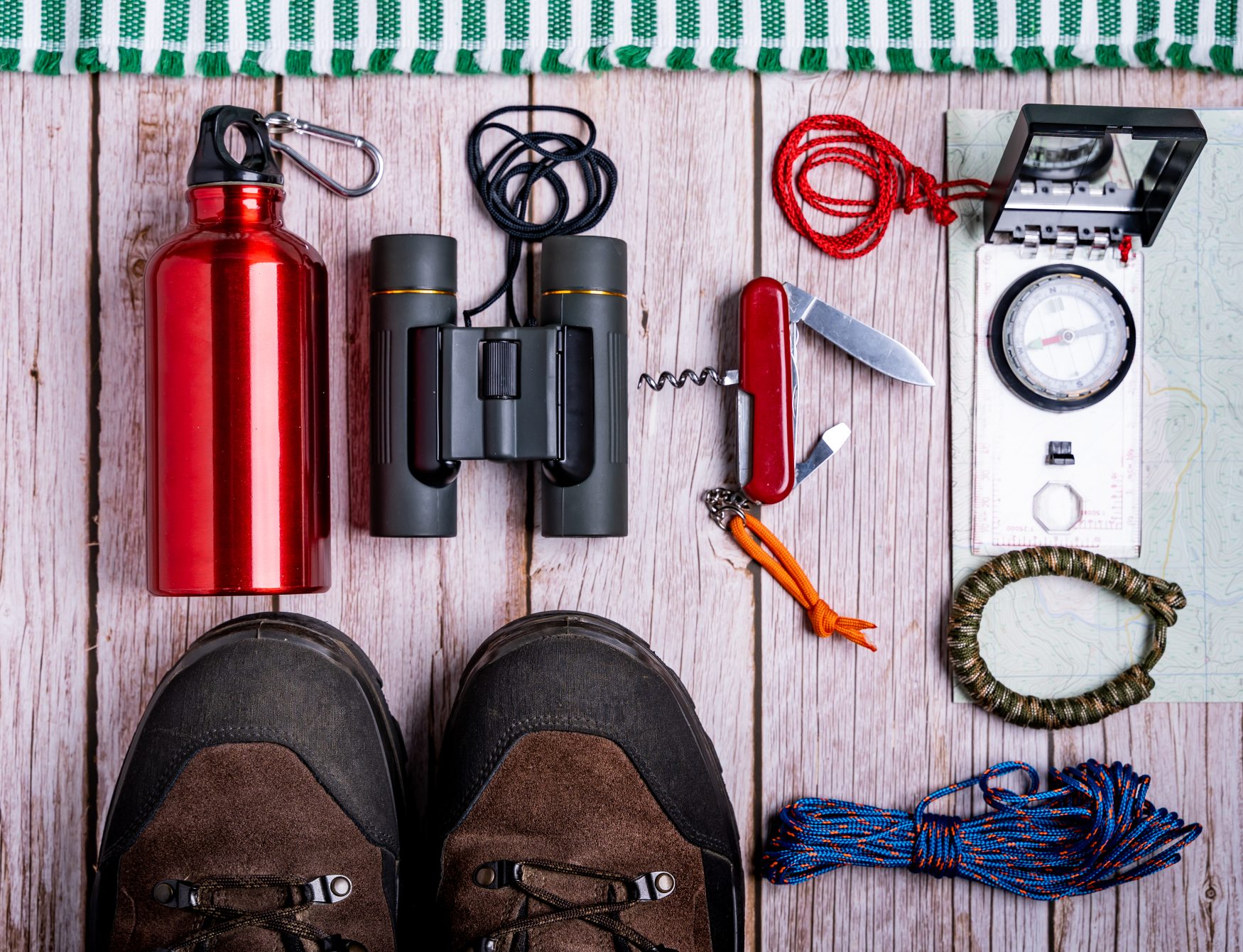 hiking equipment essential tools