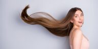 woman with long healthy hair